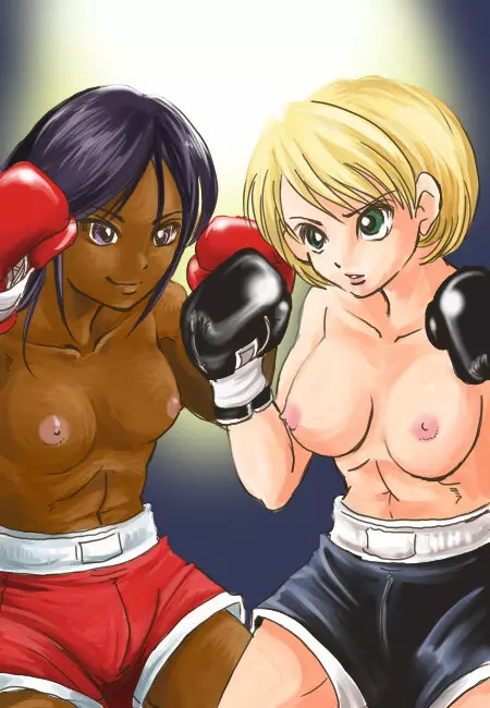 Girl vs Girl Boxing Match 3 by Taiji 1ページ