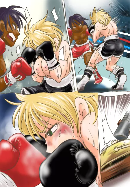 Girl vs Girl Boxing Match 3 by Taiji 6ページ