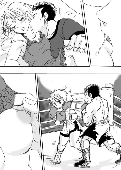 Boyfriend vs Girlfriend Boxing Match by Taiji 2ページ
