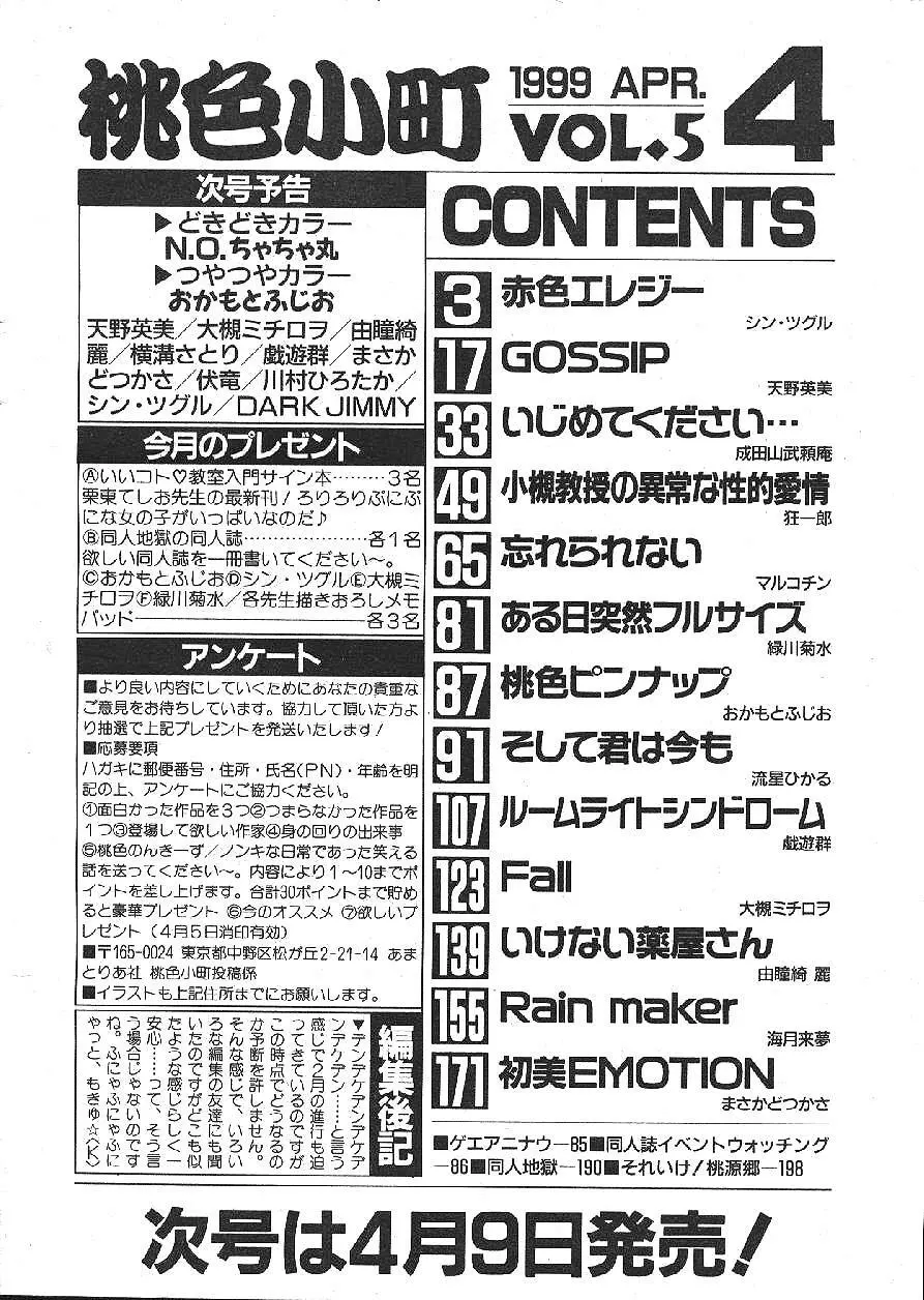 COMIC 桃色小町 1999年04月号 2ページ