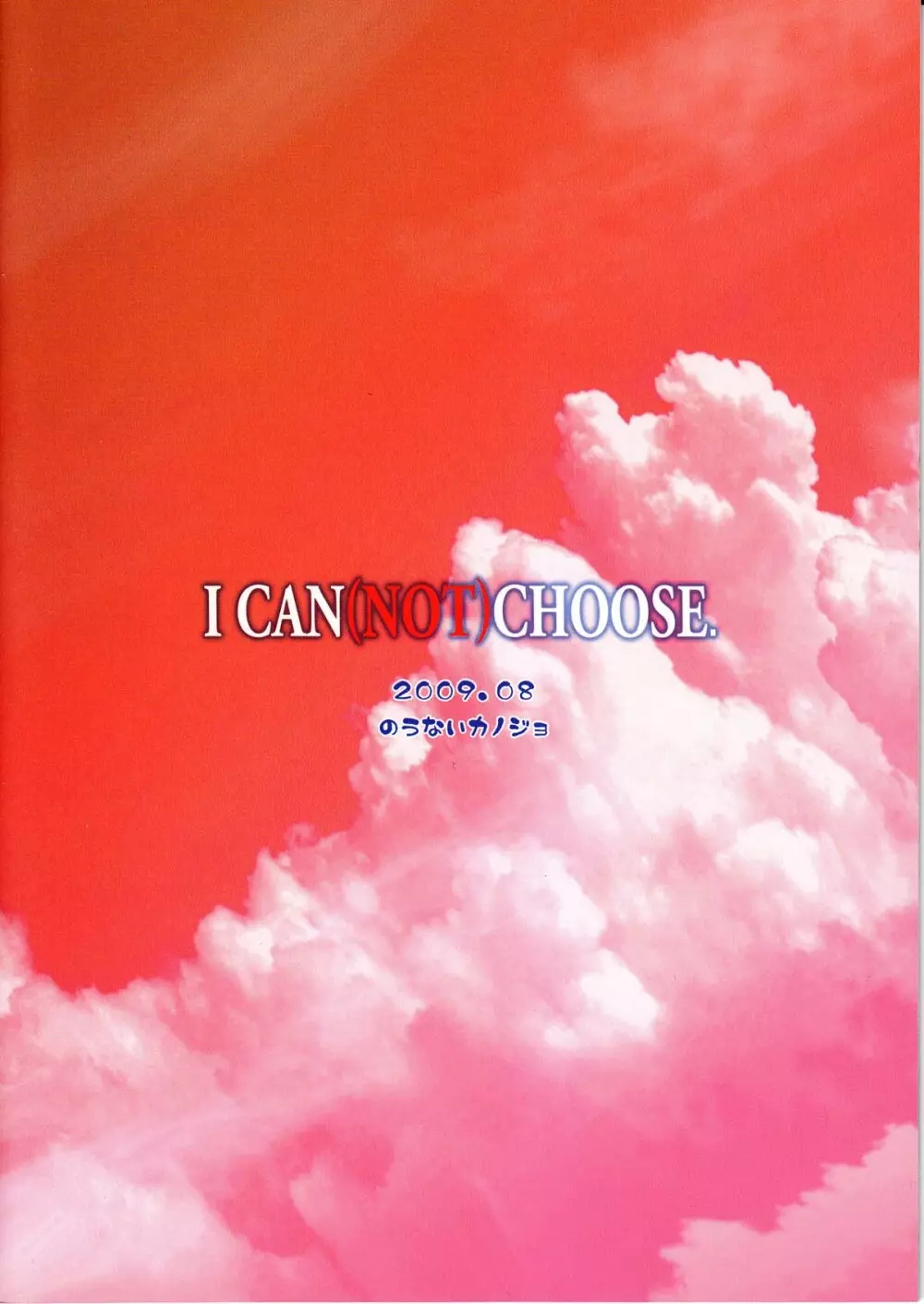 (C76) [のうないカノジョ (キシリトヲル)] I Can (Not) Choose (ヱヴァンゲリヲン新劇場版) 2ページ