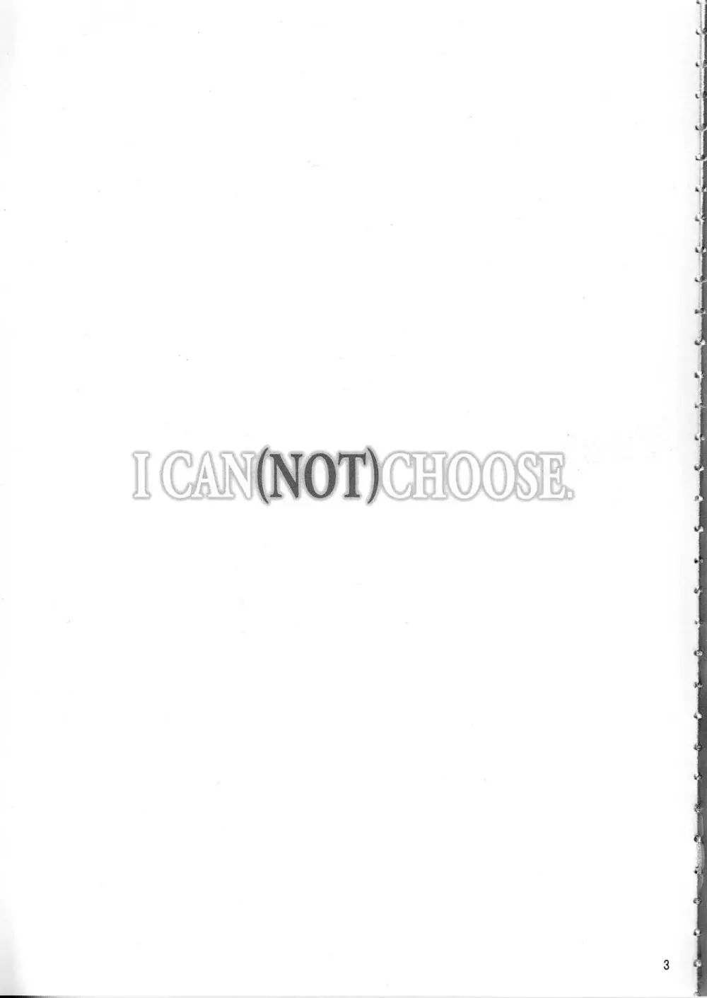 (C76) [のうないカノジョ (キシリトヲル)] I Can (Not) Choose (ヱヴァンゲリヲン新劇場版) 3ページ