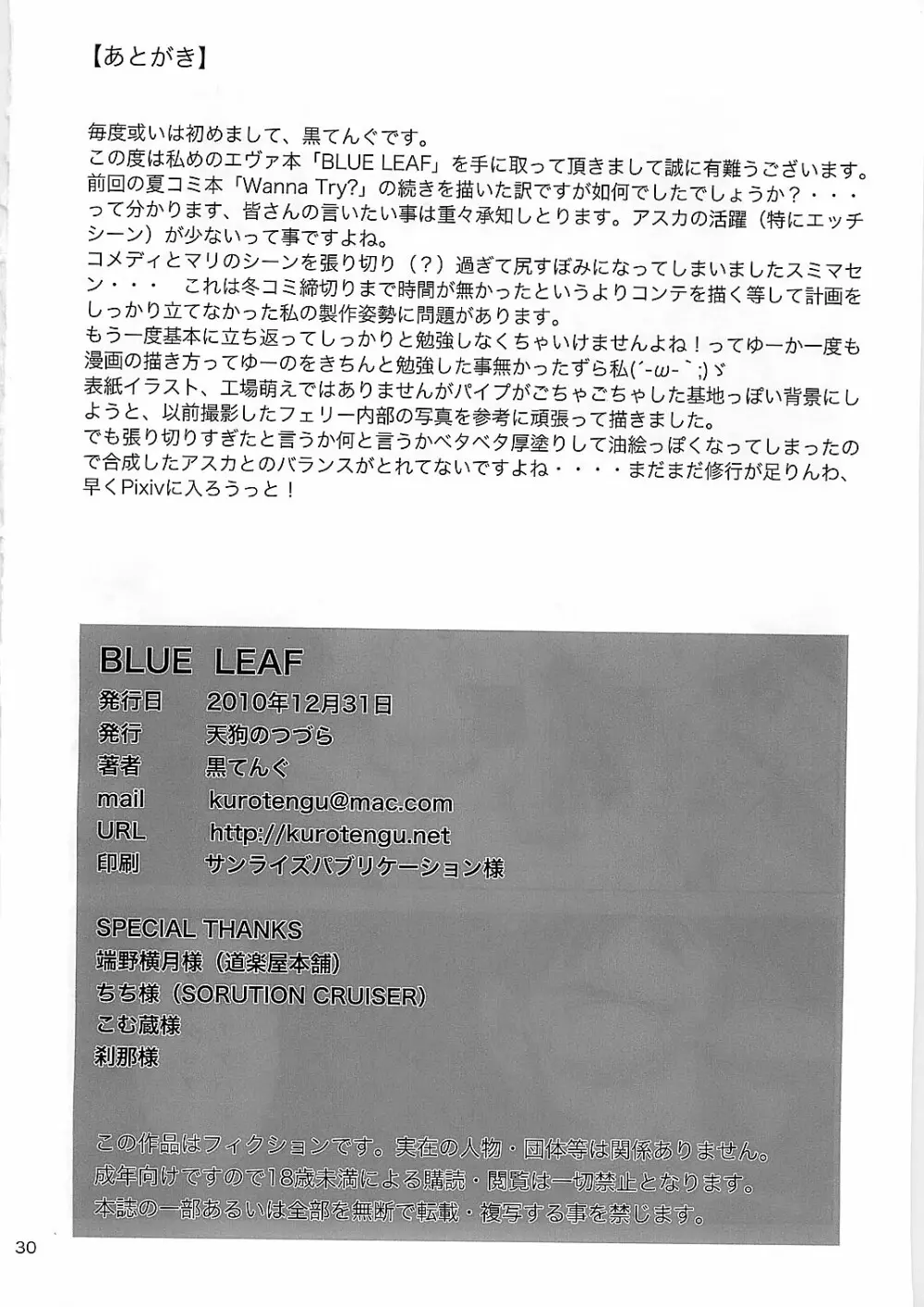 BLUE LEAF 30ページ
