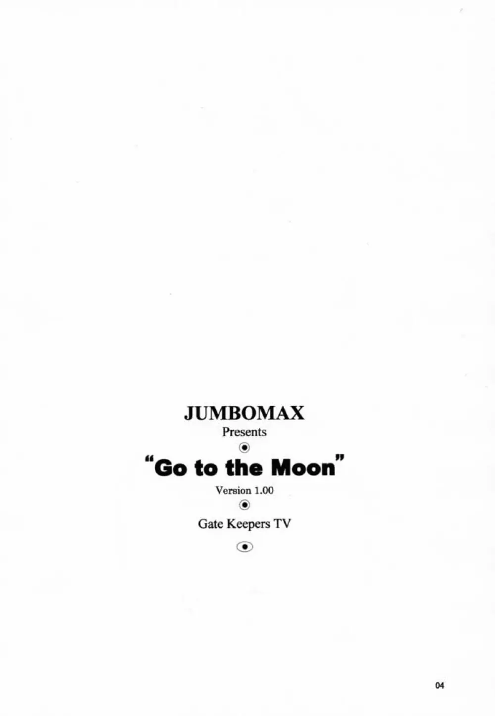Go to the Moon 3ページ