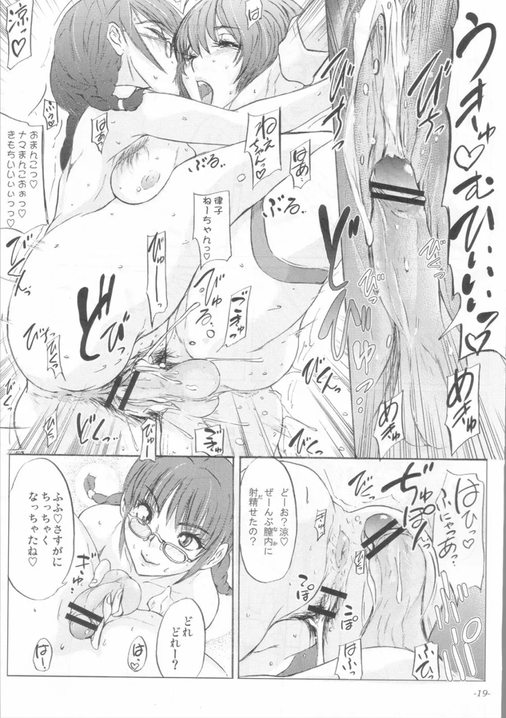 解禁!!Oh!tintinIdol Ryo’s squirt show 20ページ