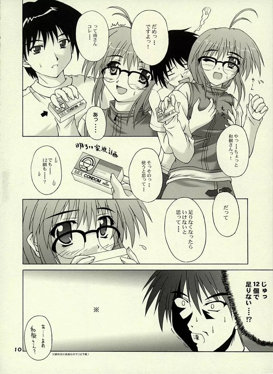 (C61) [生徒会室 (あきもと大) E-MODE. (こみっくパーティー) 9ページ