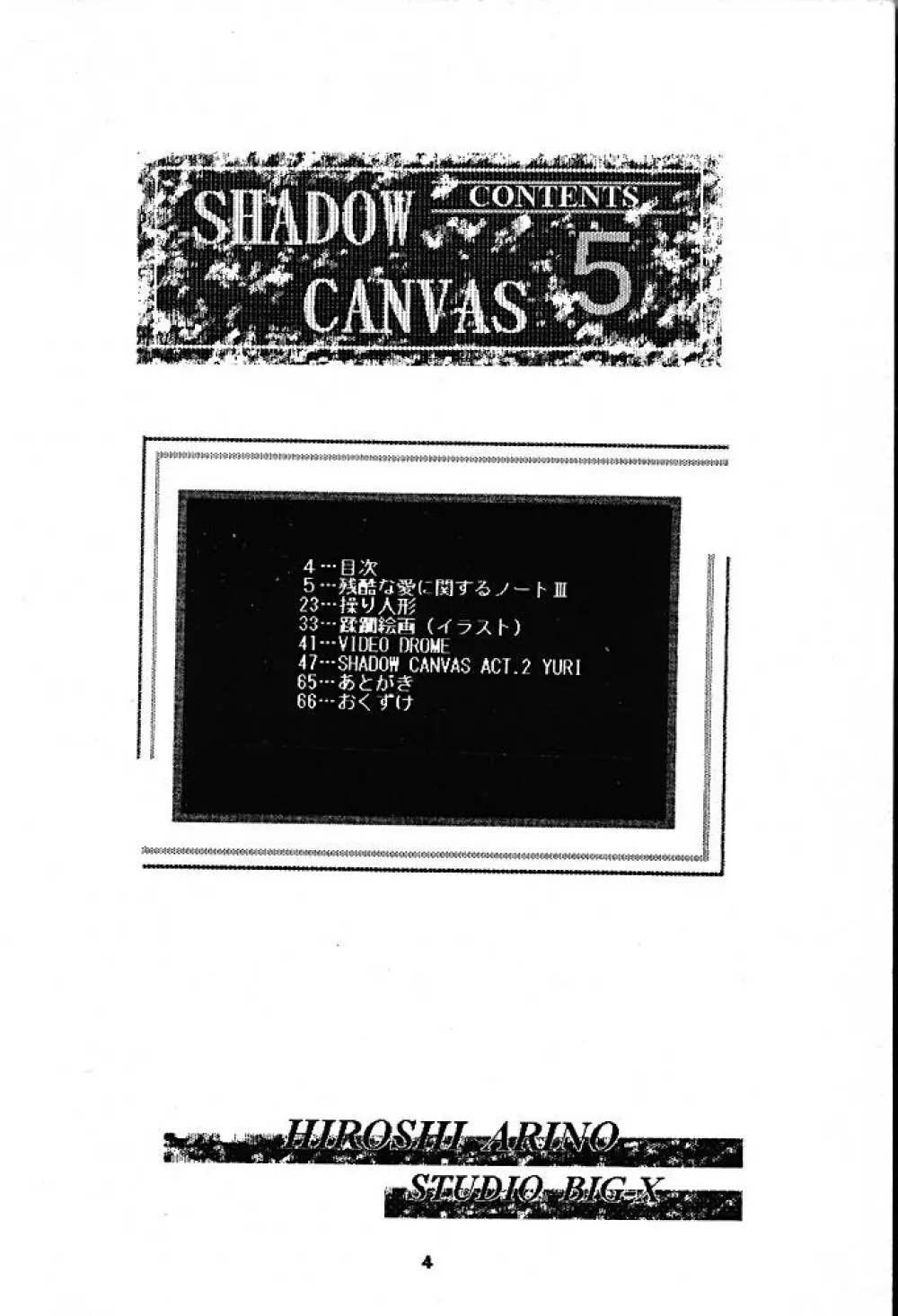 Shadow Canvas 5 3ページ