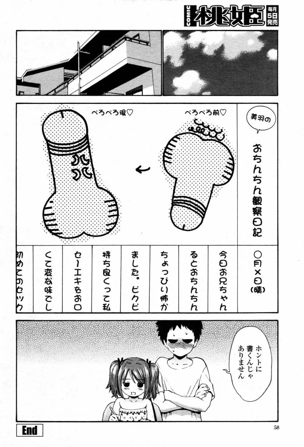 COMIC 桃姫 2006年09月号 58ページ