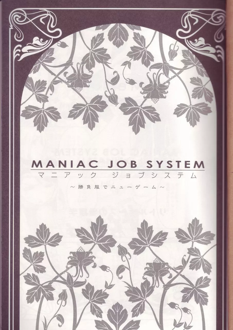 MANIAC JOB SYSTEM 3ページ