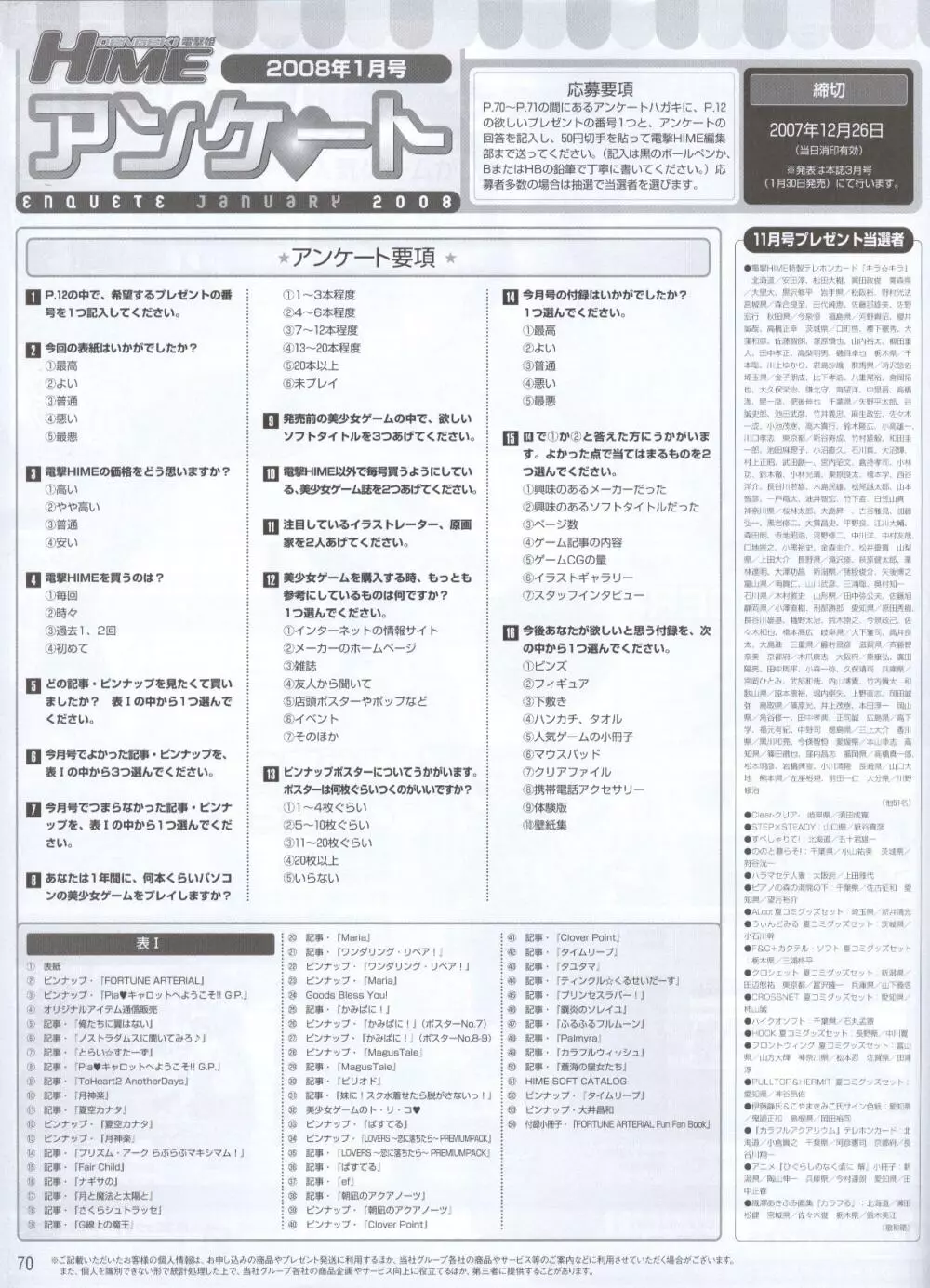 電撃姬2008–01 118ページ