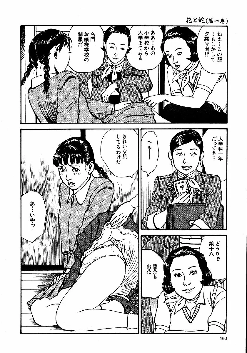 花と蛇 第一集 197ページ