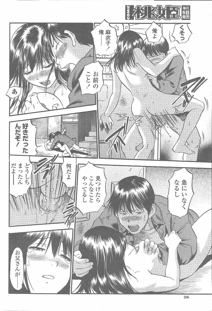 COMIC 桃姫 2005年12月号 206ページ