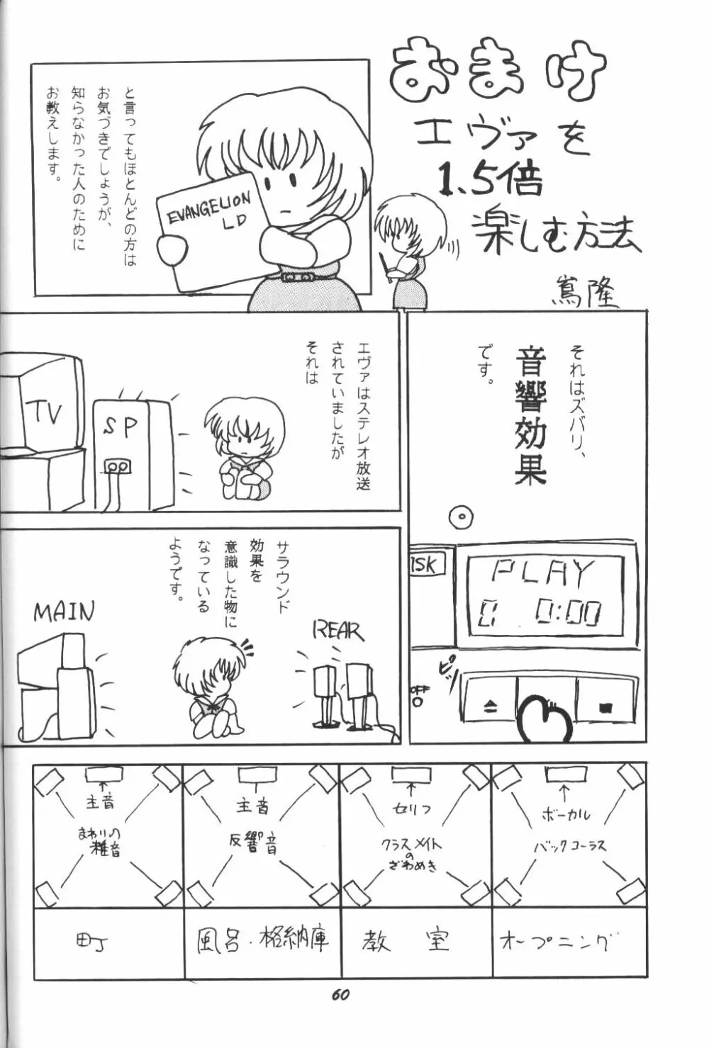 (C50) [スタジオぼくさぁ (嶌隆 , 貴) HO HE TO 13 (新世紀エヴァンゲリオン) 59ページ
