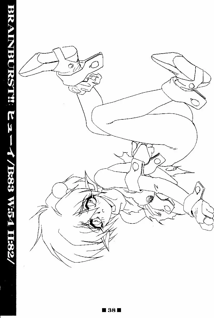 (C58) [HQ’s, RINGERBELL (梶山弘)] RB WORKS (1) GENM & BRAINBURST!! 淫獣幻夢原画集 38ページ
