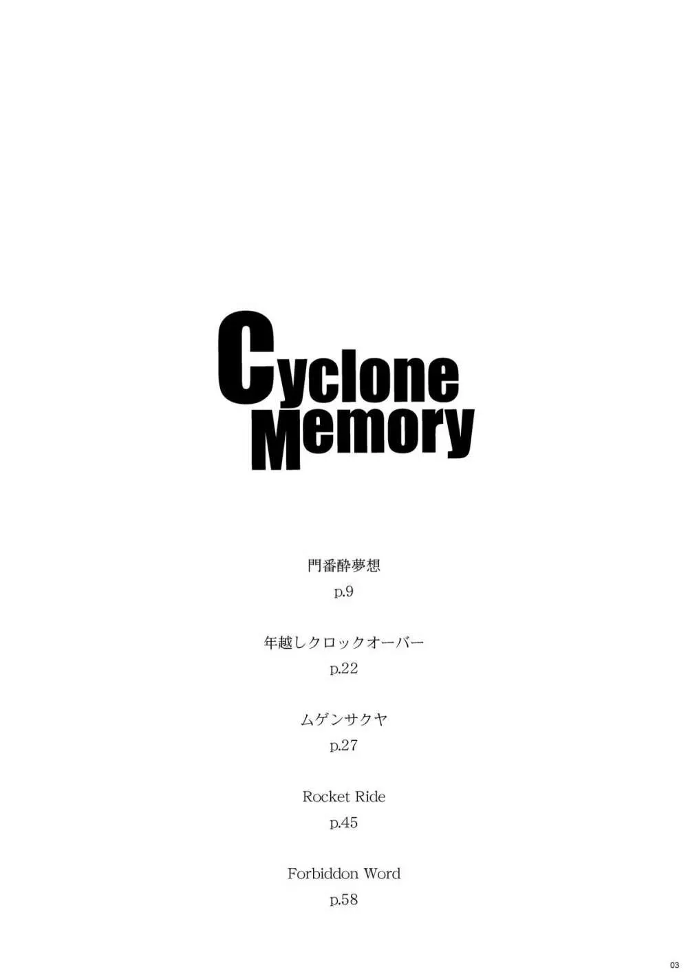 Cyclone Memory 3ページ