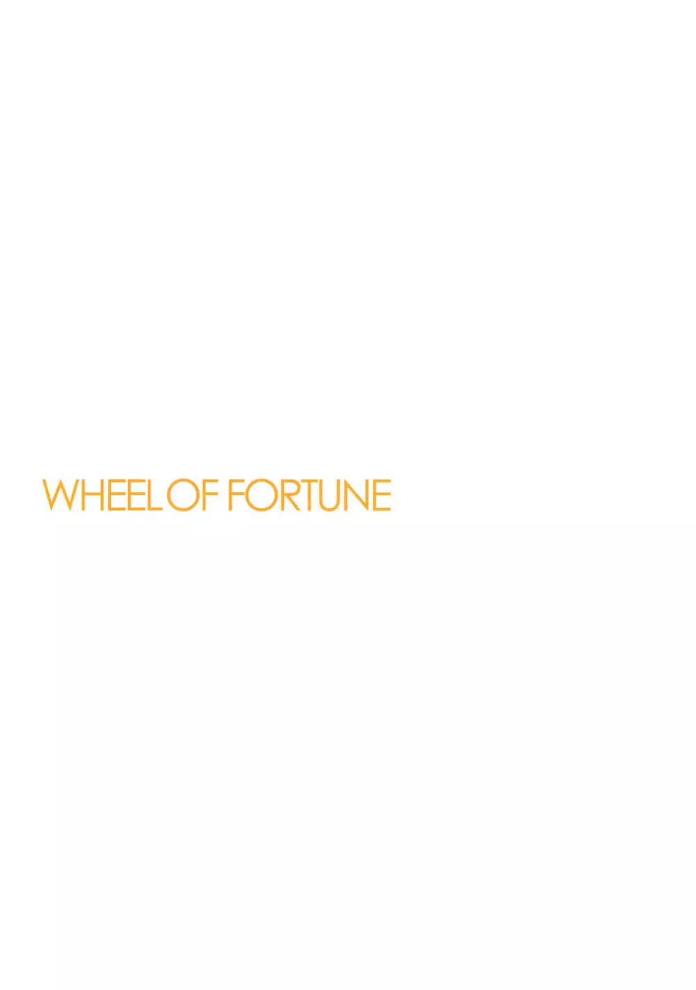 WHEEL OF FORTUNE 2ページ