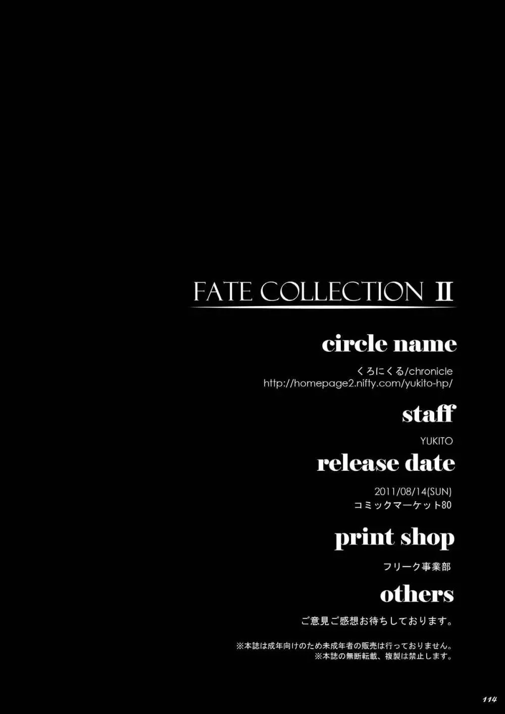 FATE COLLECTION II 114ページ