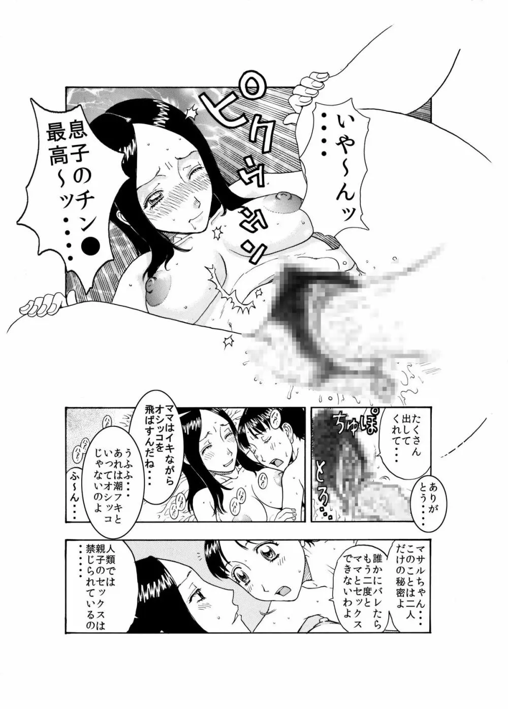 大好きな息子を美味しくいただきました♪～親バカママ♀と溺愛息子♂の初合体～ 16ページ