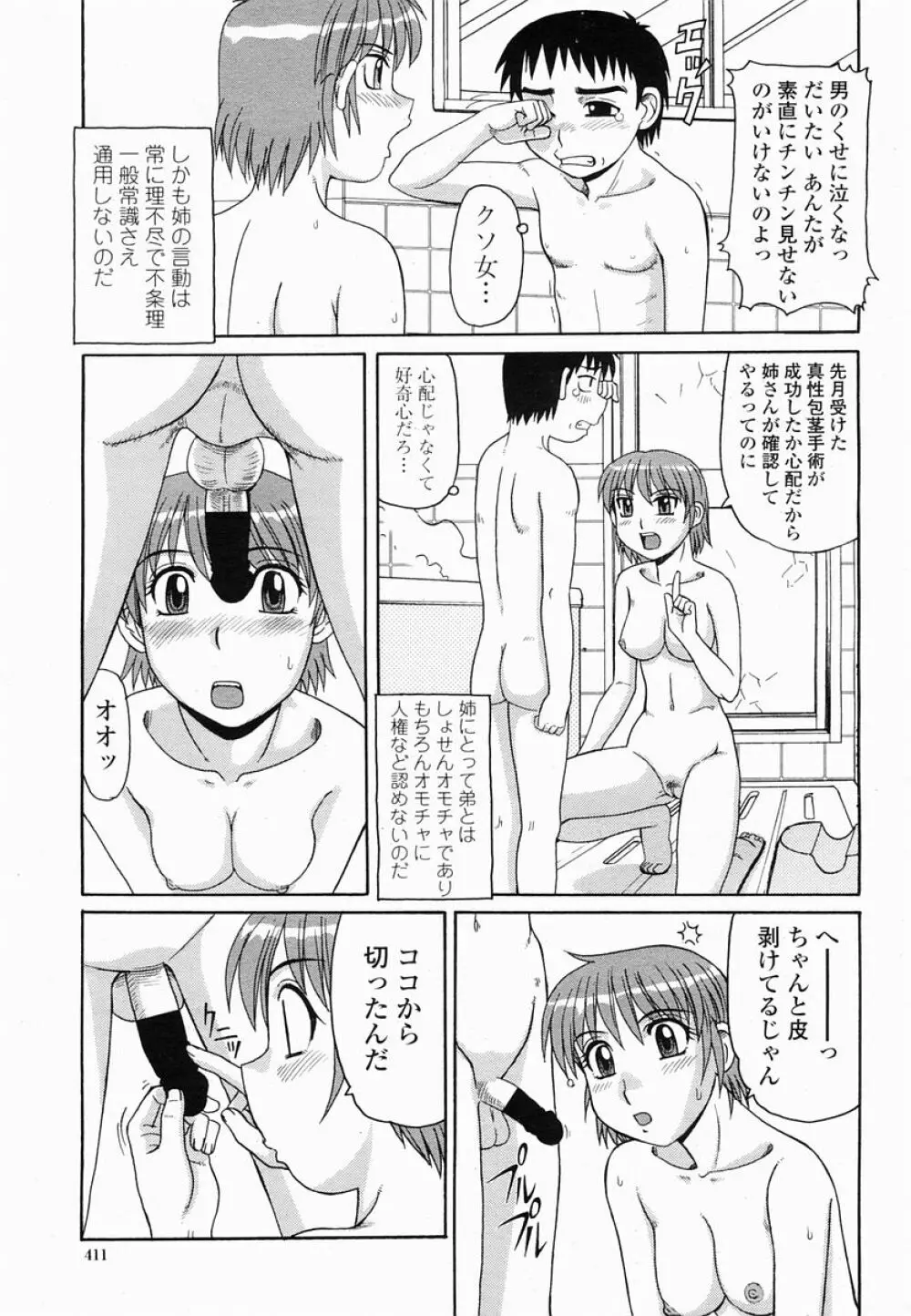 COMIC 桃姫 2005年06月号 411ページ