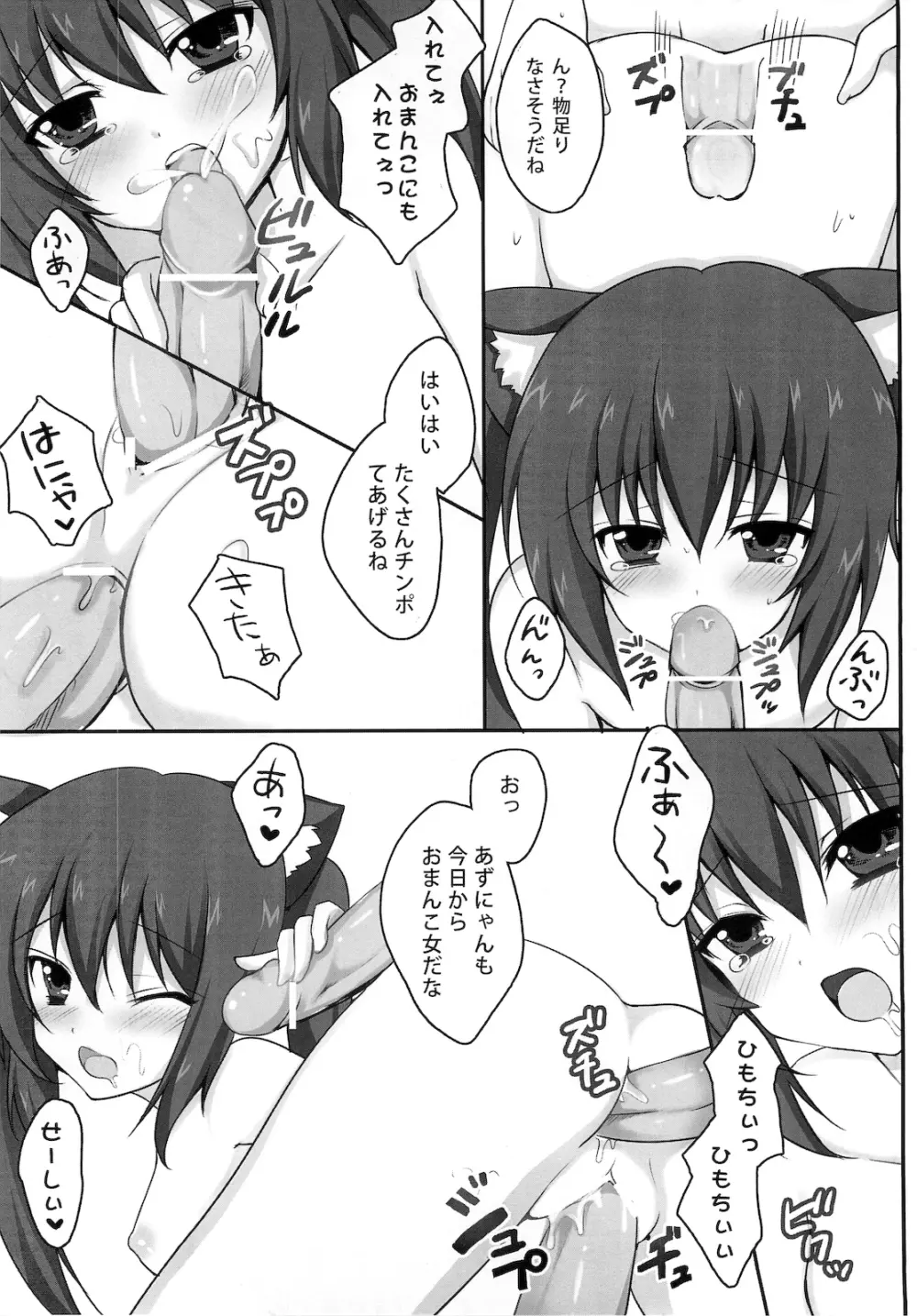 (C76) [LOOPTHELOOP! (へるるん)] AZU NYA-! NYA-! (けいおん!) 13ページ