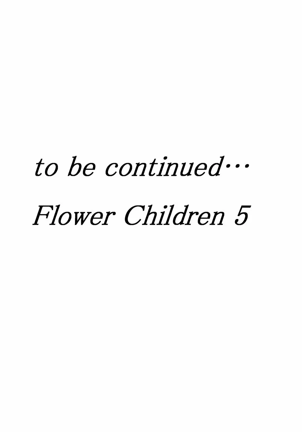 Flower Children 4 38ページ