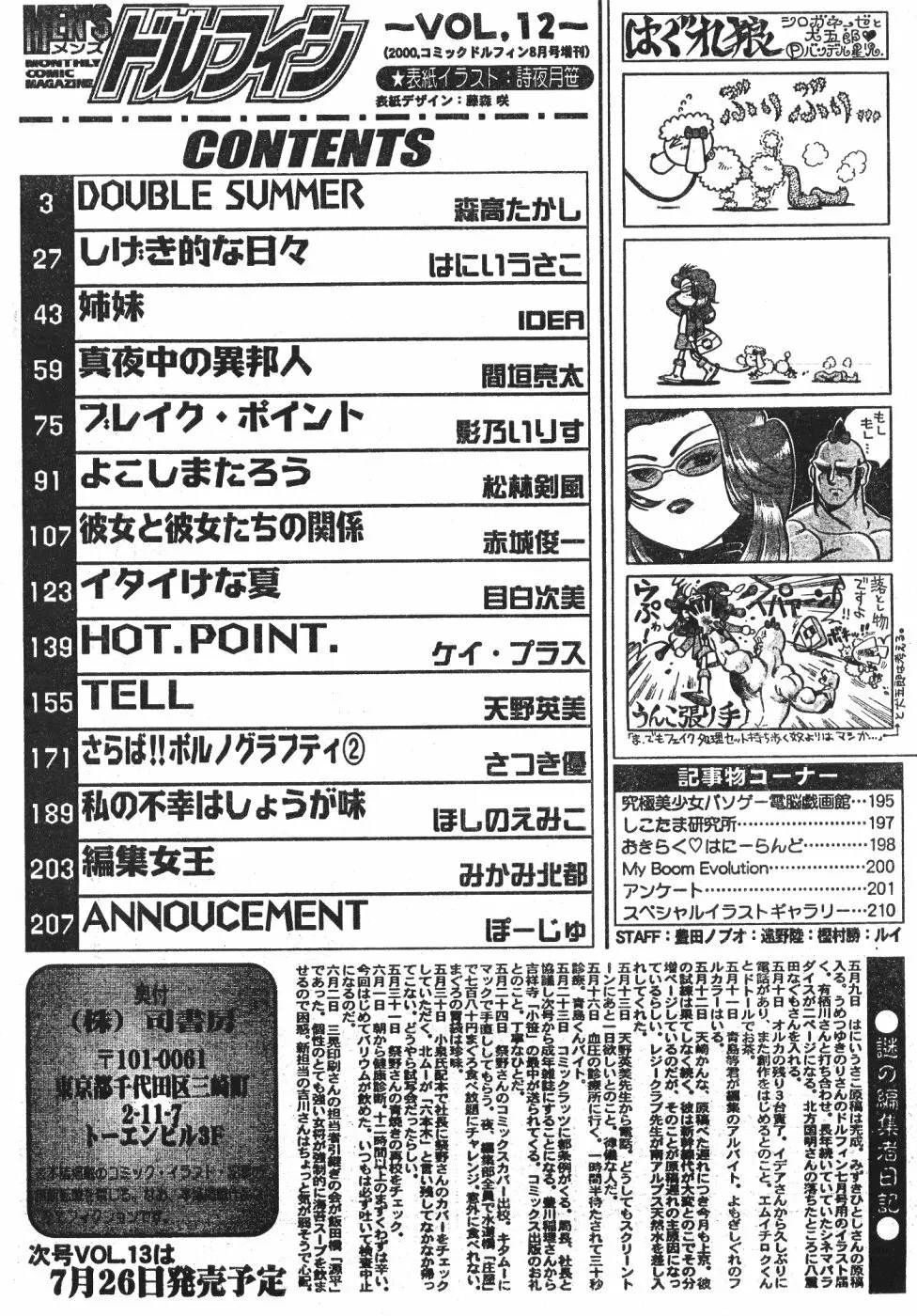 Men’s Dolphin Vol 12 2000-08-01 202ページ