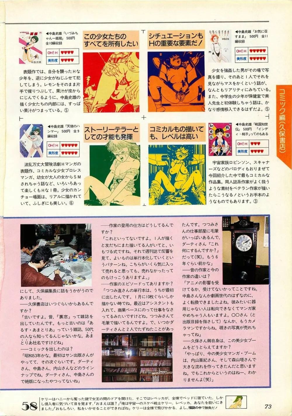 コンプティーク増刊号 ちょっとＨな福袋 73ページ