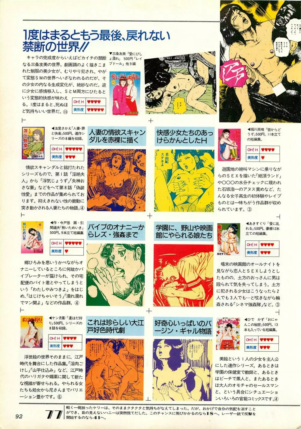 コンプティーク増刊号 ちょっとＨな福袋 92ページ