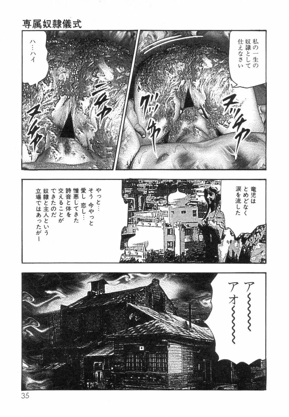 白の黙示録 第8巻 愛と死と蜜の章 37ページ