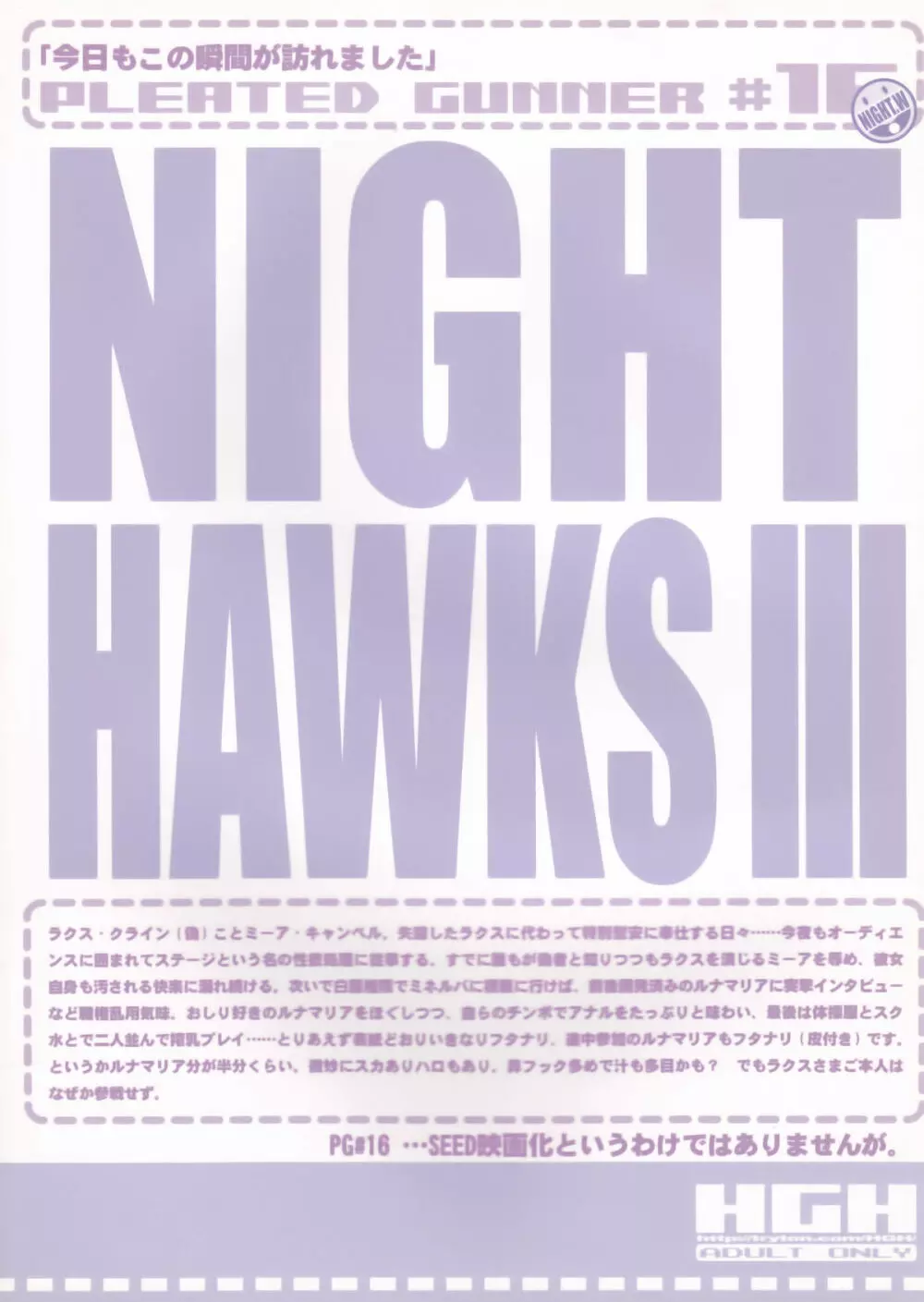 pg♯16/Night Hawks3 2ページ