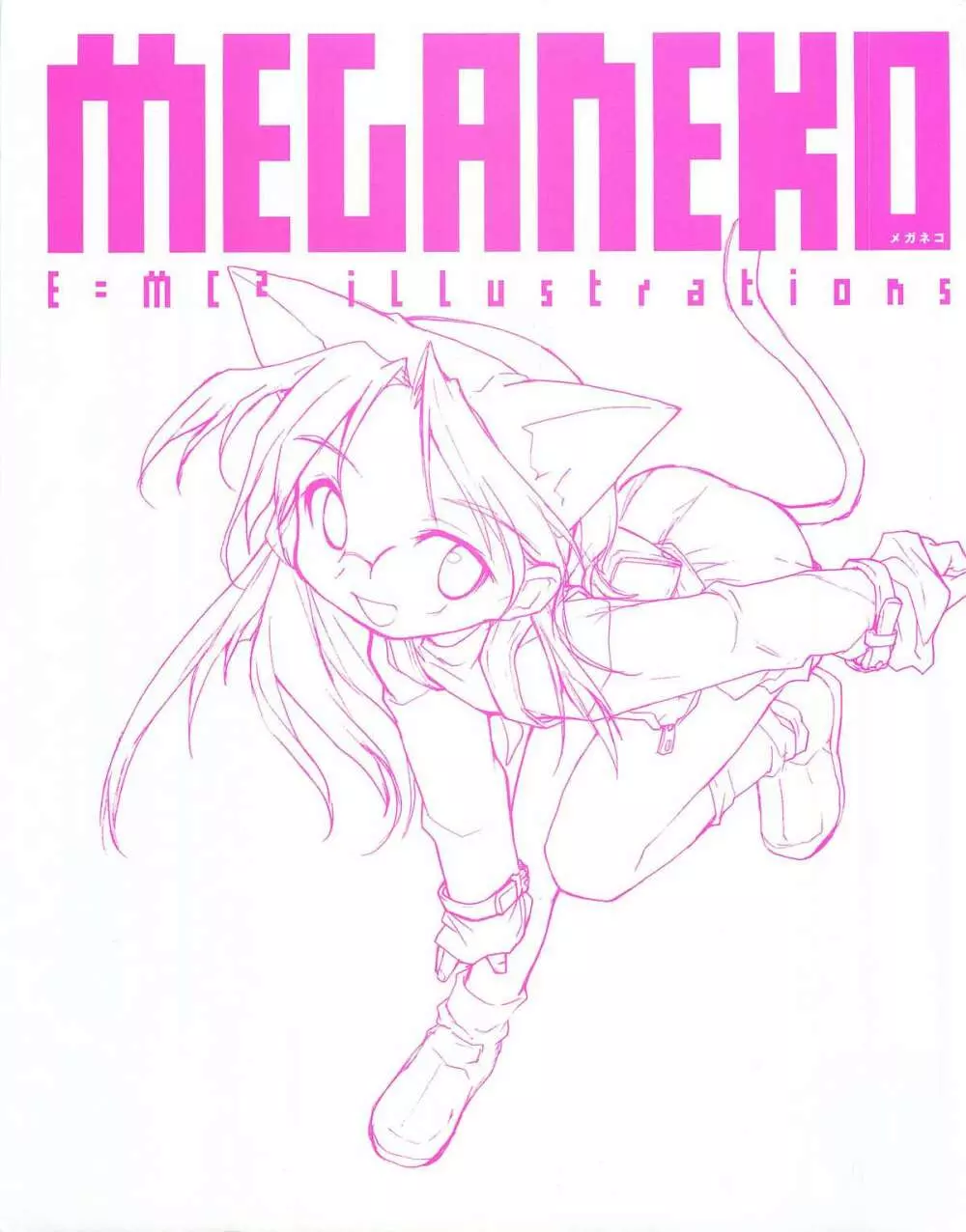 MEGANEKO E=mc2 illustrations 2ページ