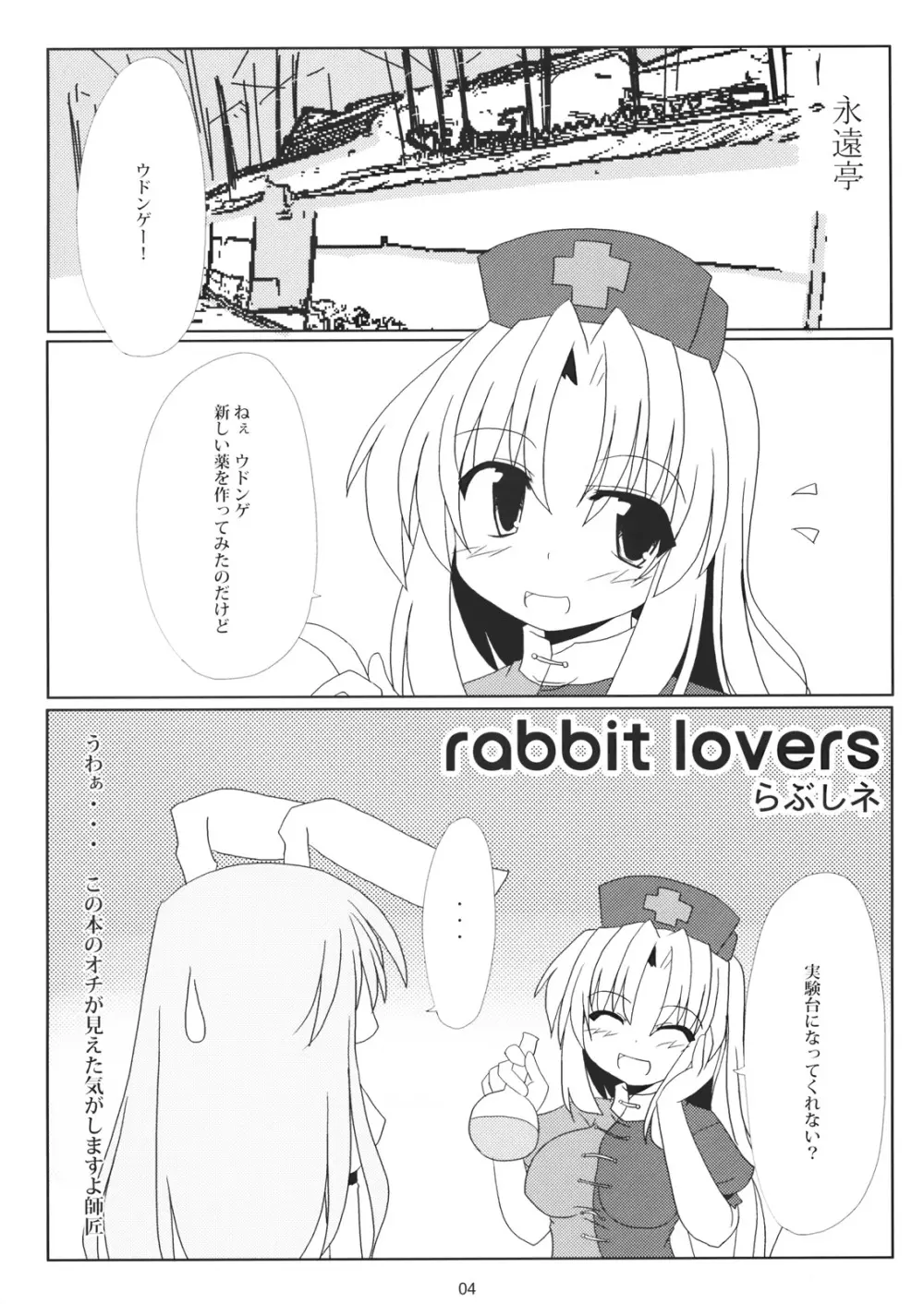 rabbit lovers 3ページ
