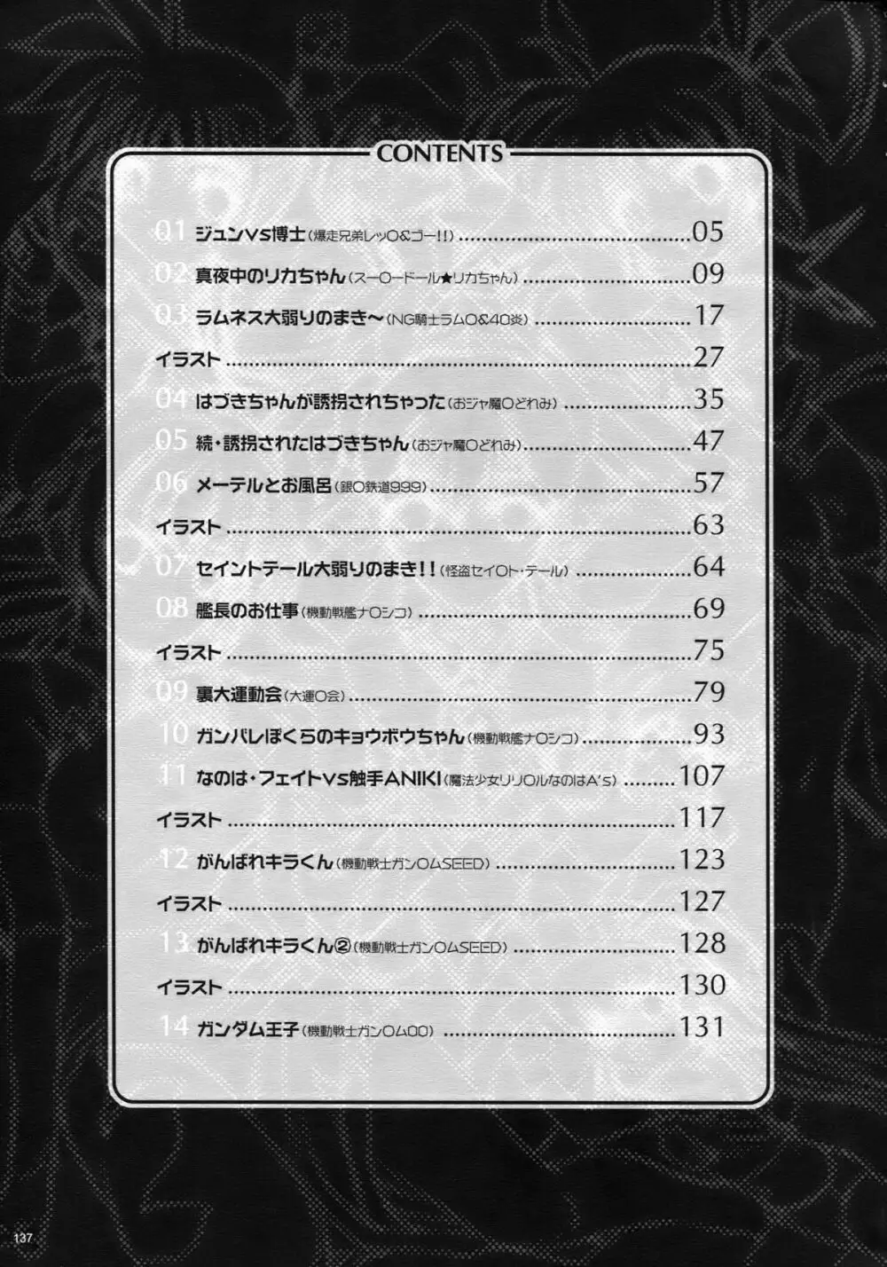 わんぱくアニメ大百科 138ページ
