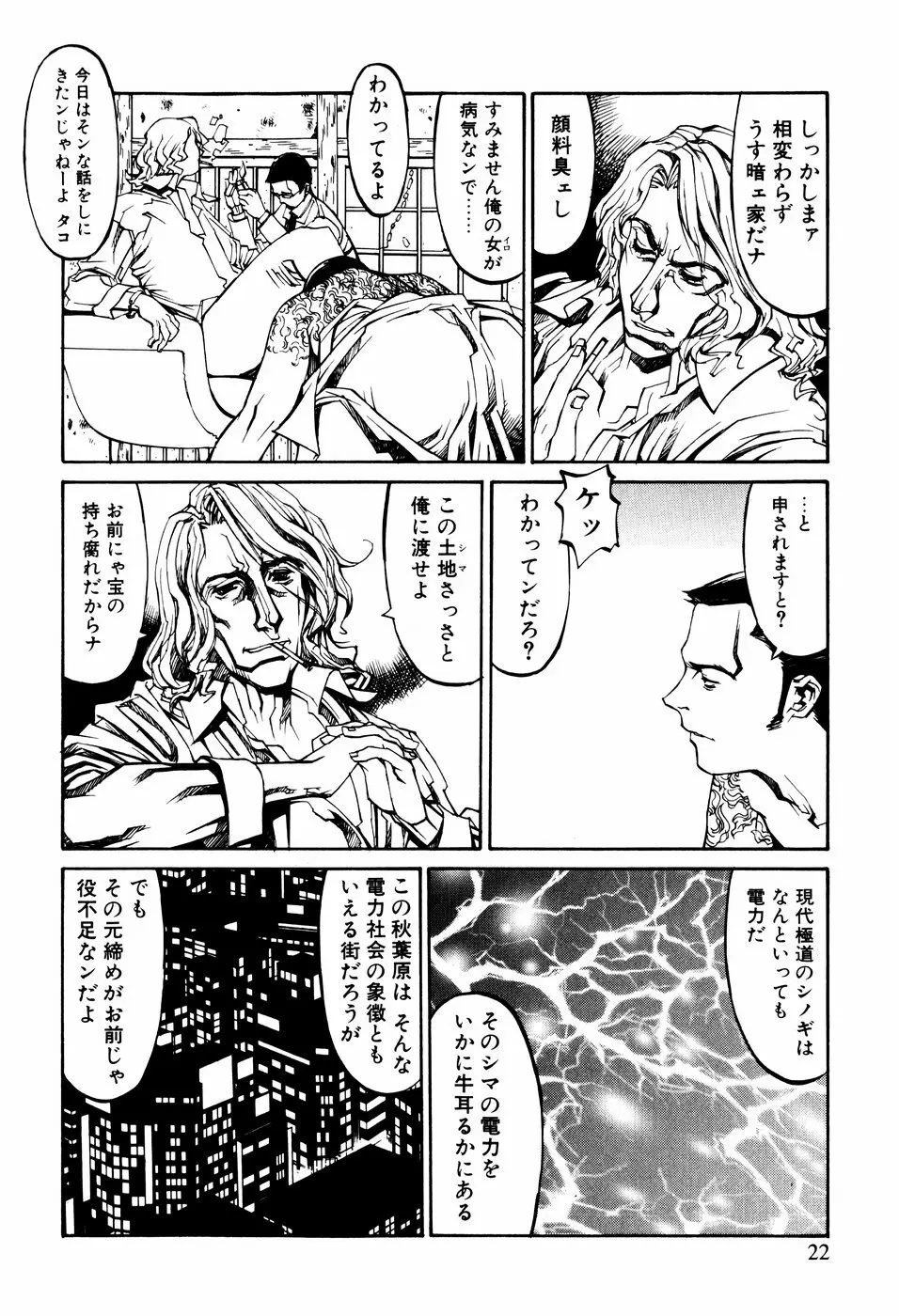 電気夢想花 19ページ