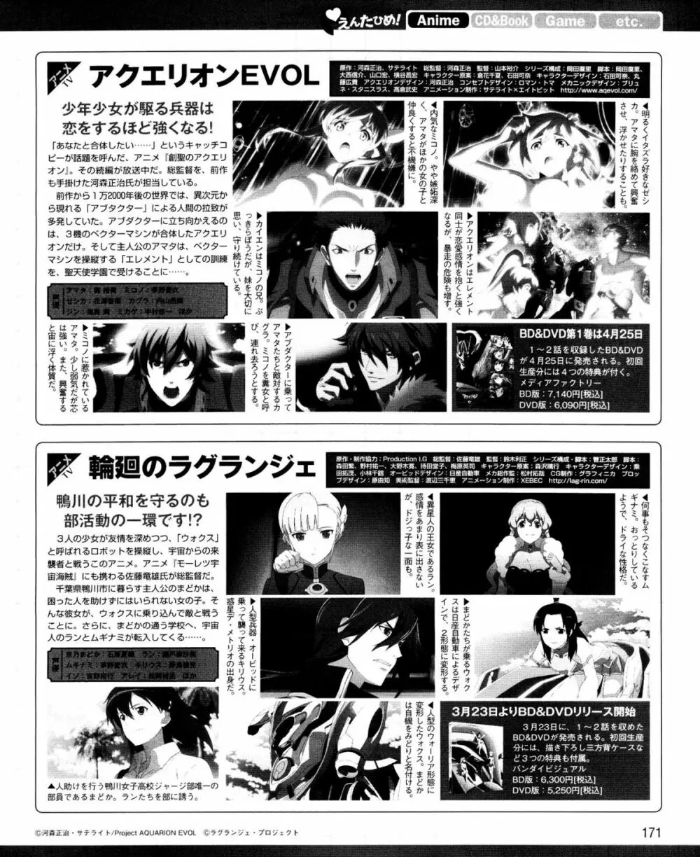 電撃姫 2012年04月号 171ページ