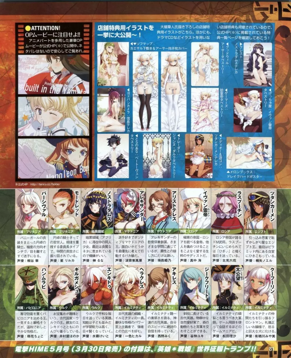 電撃姫 2012年04月号 81ページ