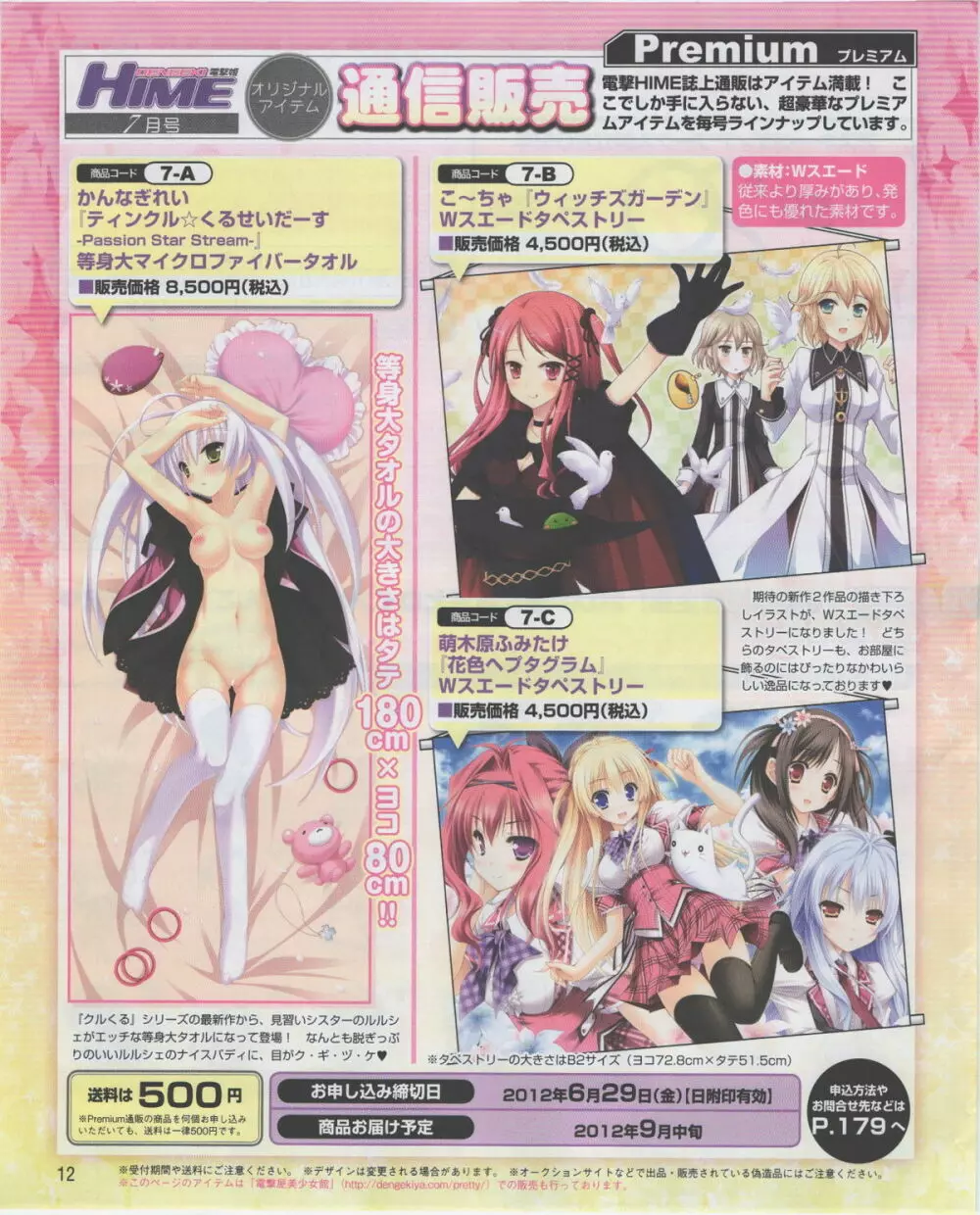 電撃姫 2012年07月号 12ページ