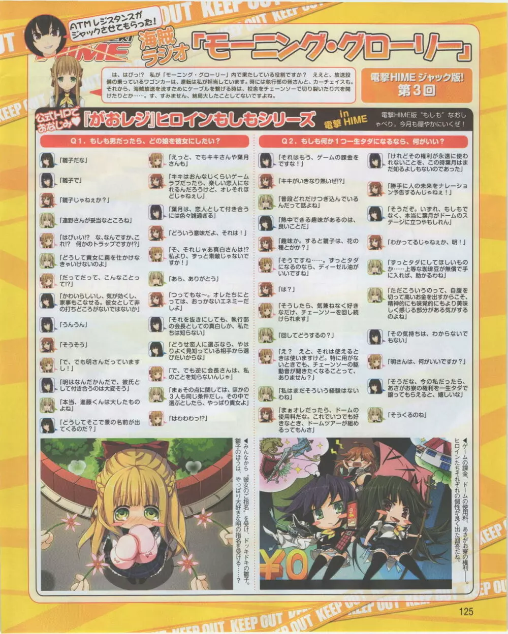 電撃姫 2012年07月号 125ページ