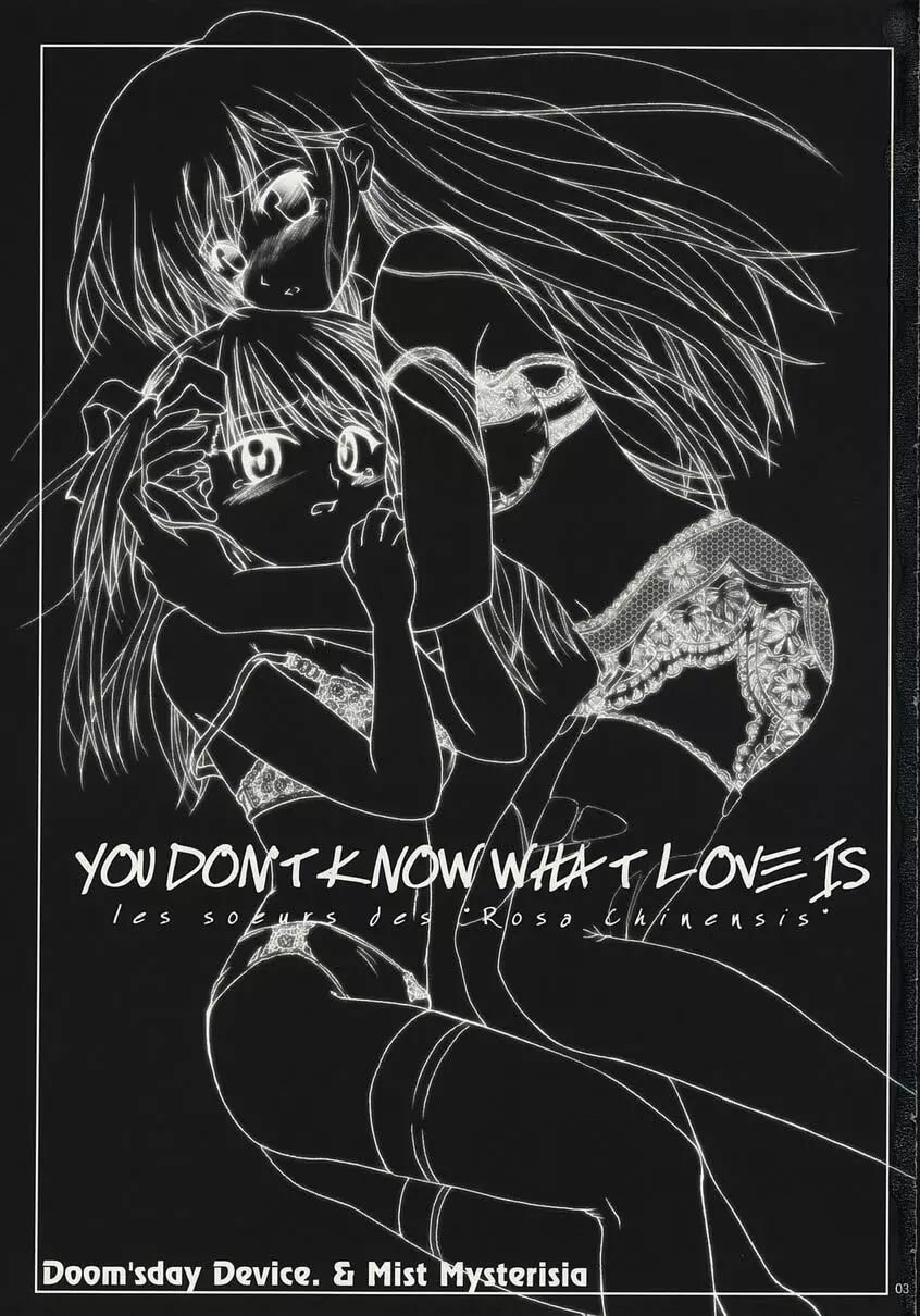 YOU DON’T KNOW WHAT LOVE IS 2ページ