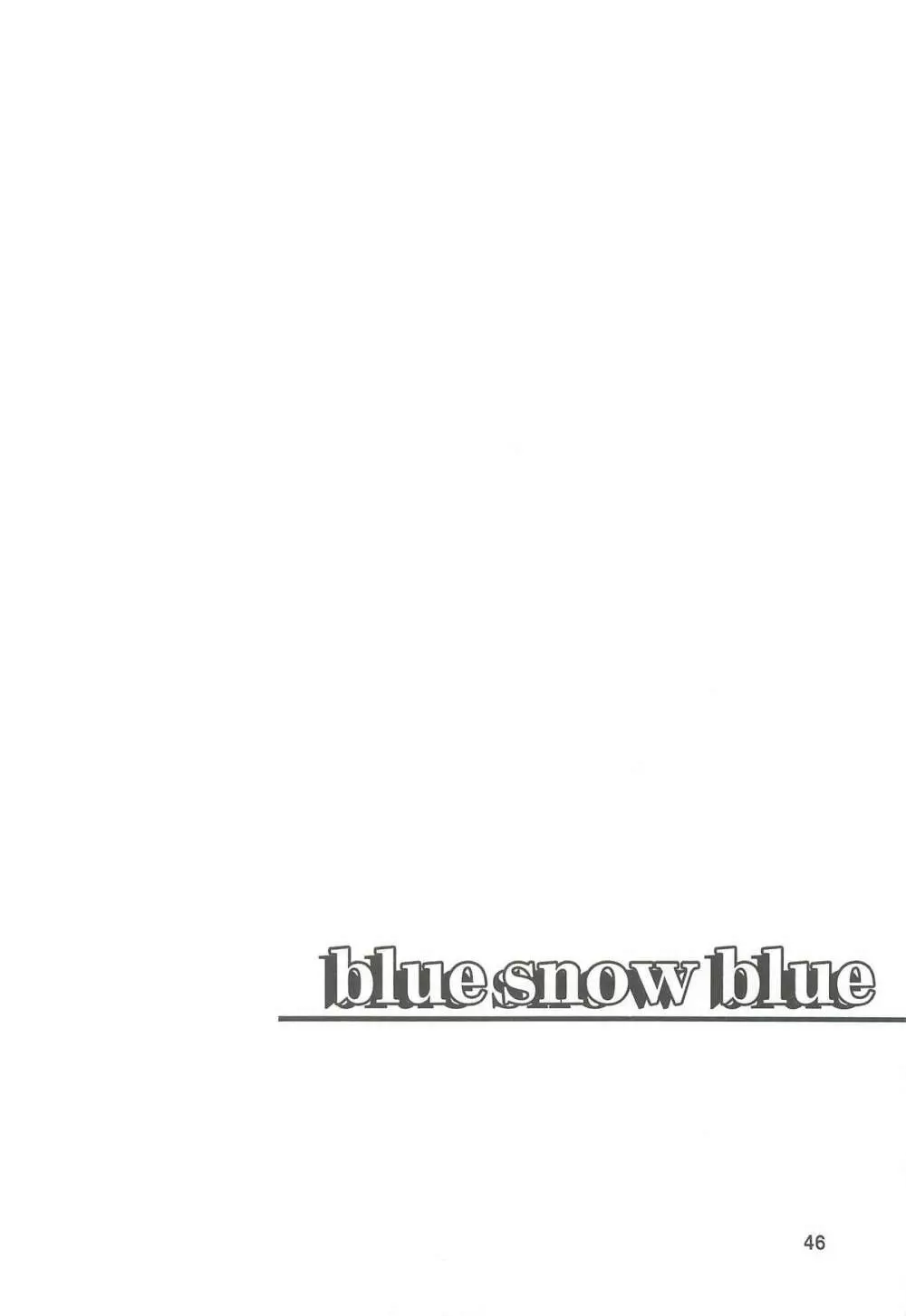 blue snow blue 総集編2 scene.4～scene.6 46ページ