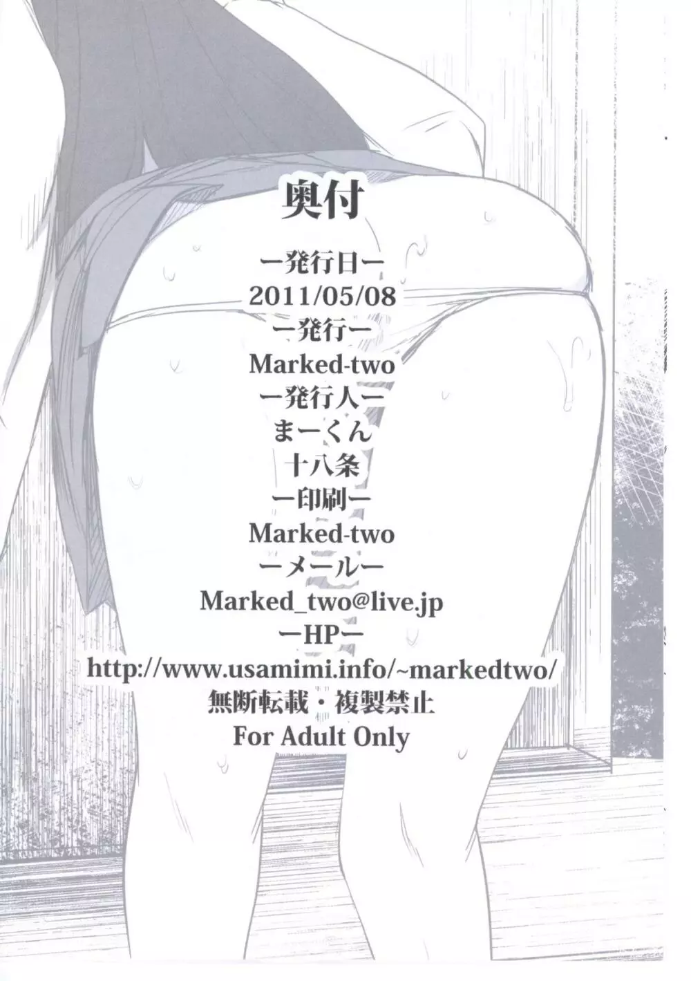 (例大祭8) [Marked-two (まーくん)] Marked-two -code:1- (東方Project) 11ページ