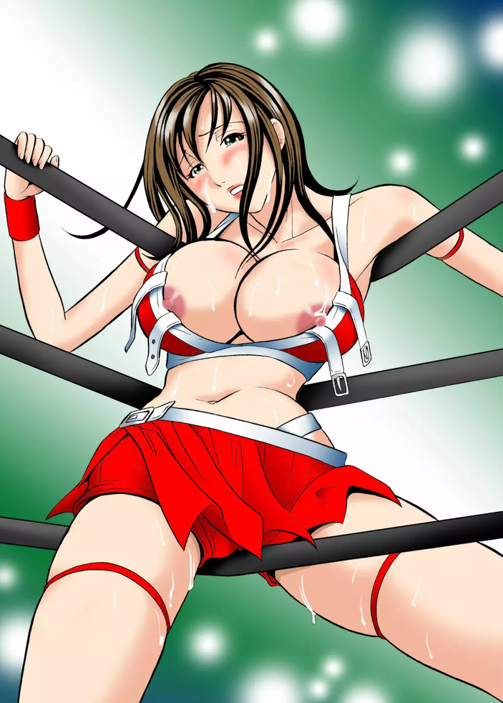 最強熟女プロレスラー忍・母乳セックス 1ページ