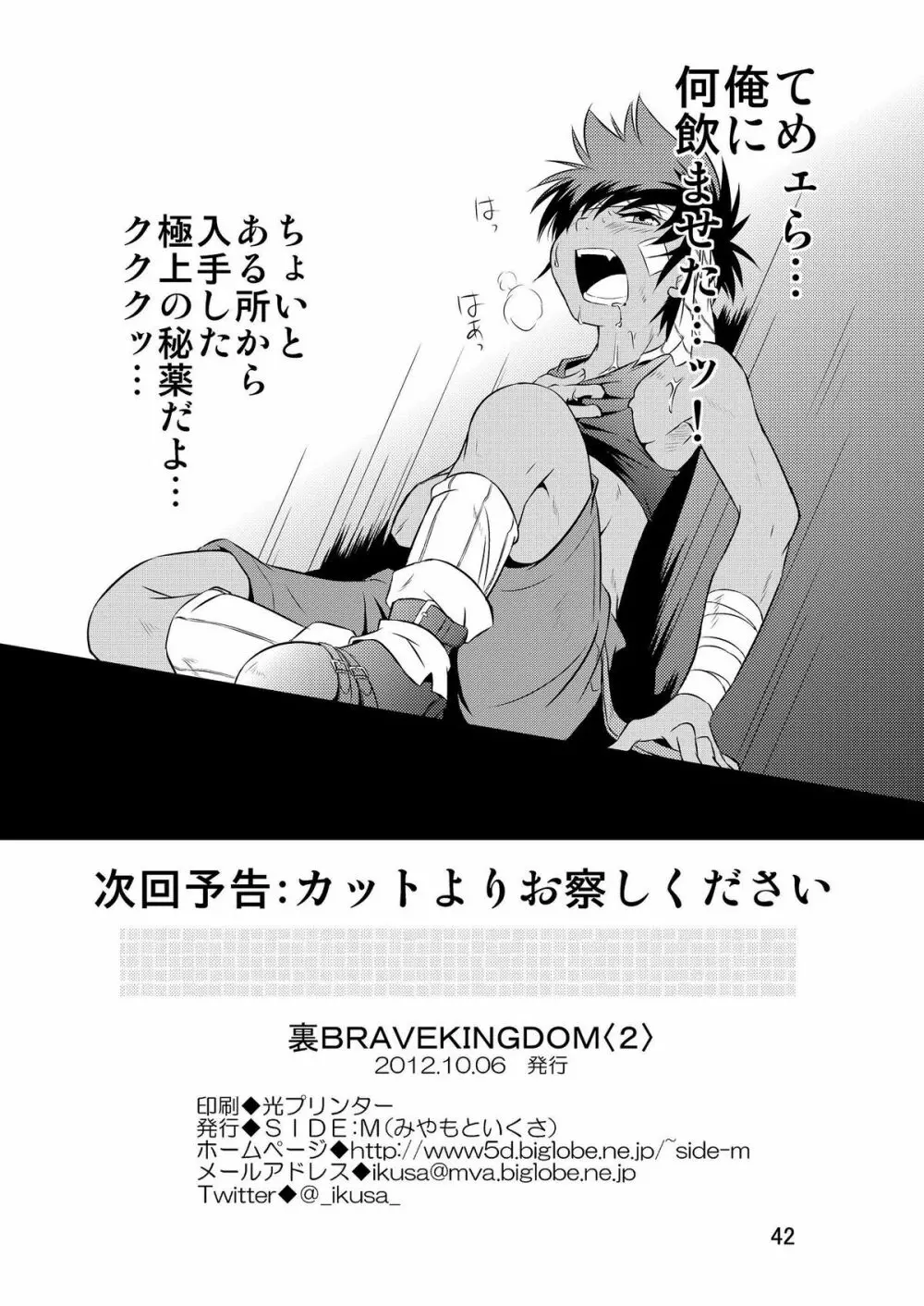 裏BRAVEKINGDOM【2】 41ページ