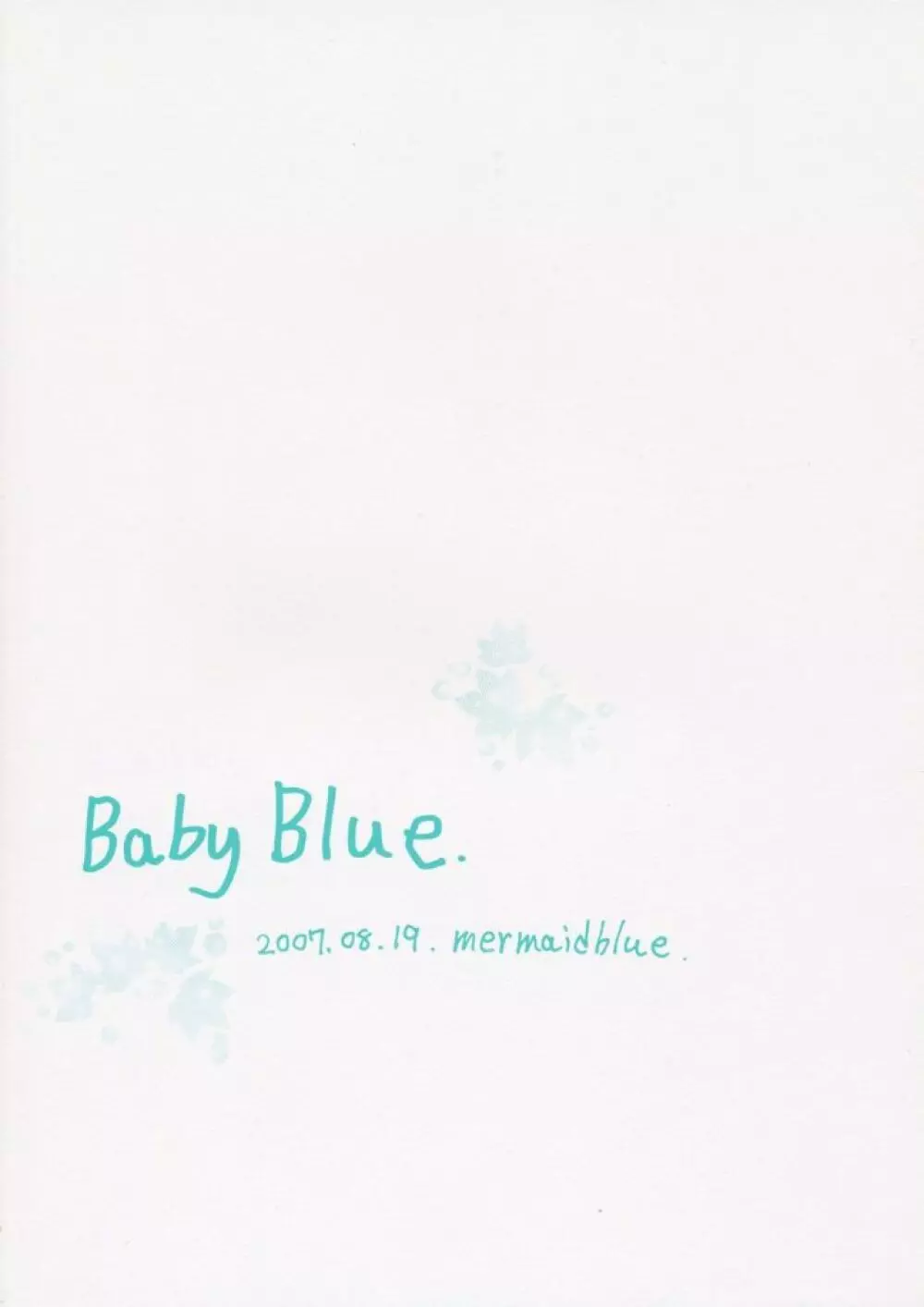 Baby Blue 22ページ