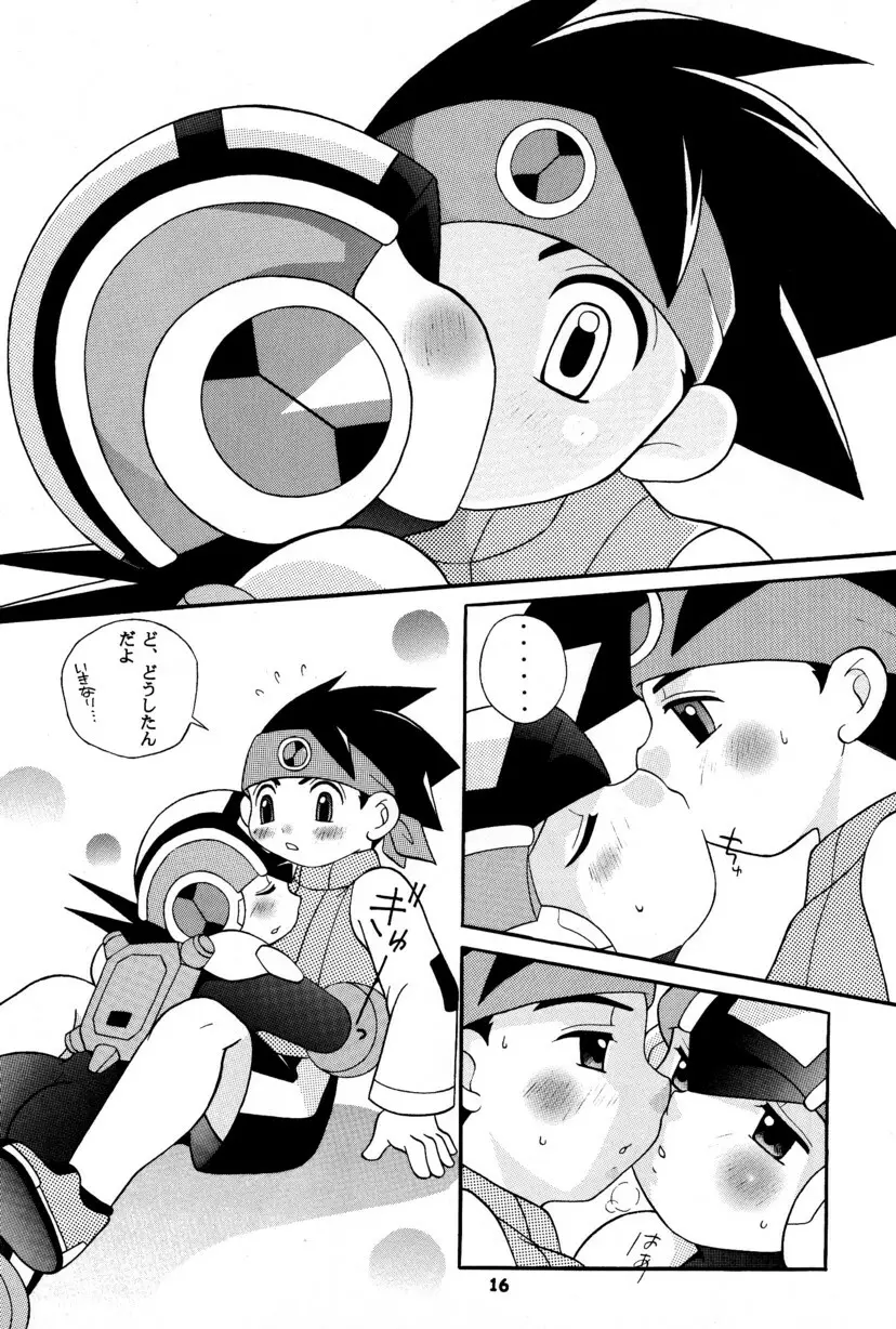 [Narukami (Haraguro Tenshi)) Rockman ni Slot-In! Second Stage (Rockman EXE) 16ページ