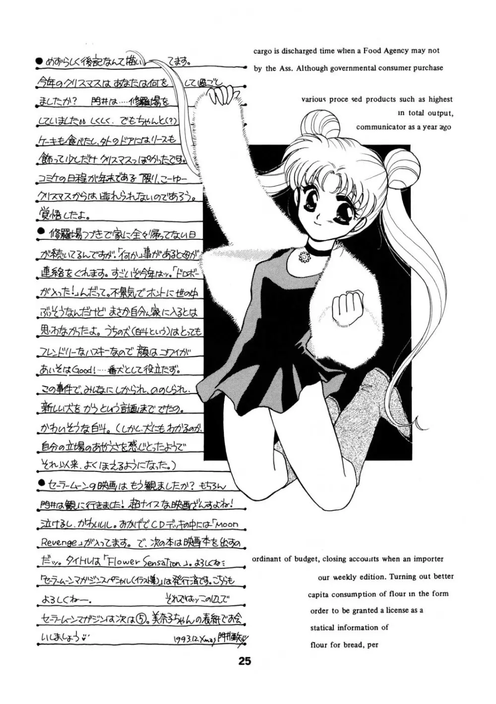 Sailor Moon JodanJanaiyo 110ページ