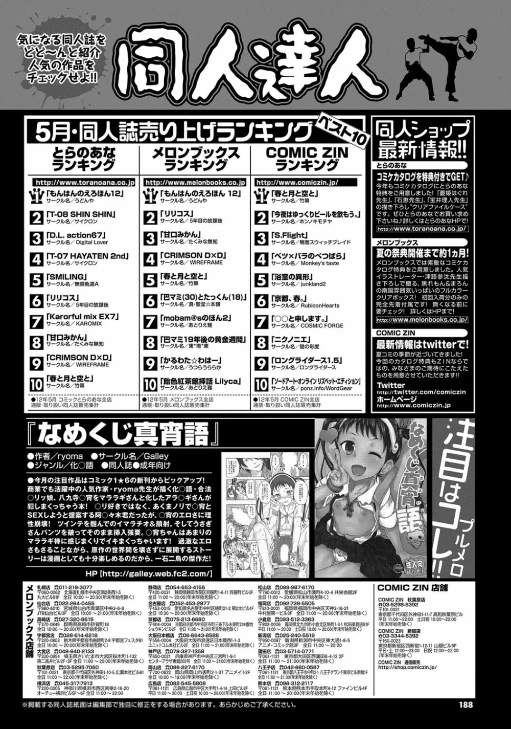 COMIC プルメロ 2012年9月号 181ページ