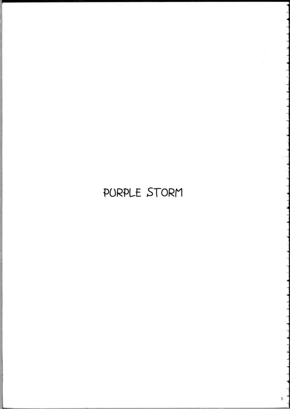 PURPLE STORM 4ページ
