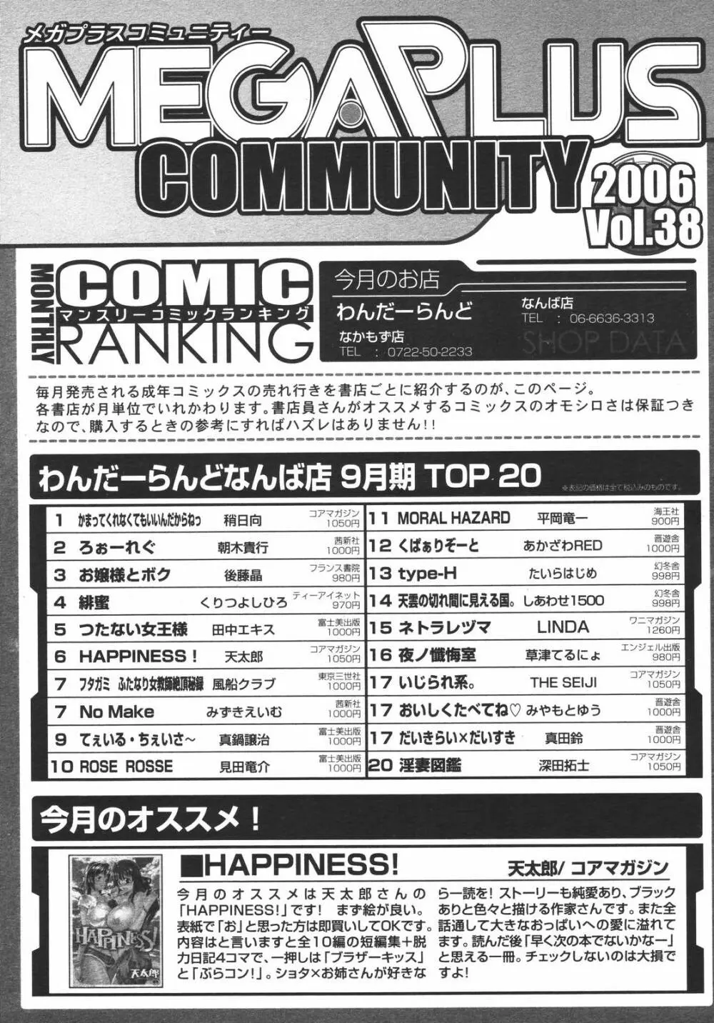 Comic Megaplus Vol.38 2006-12 289ページ