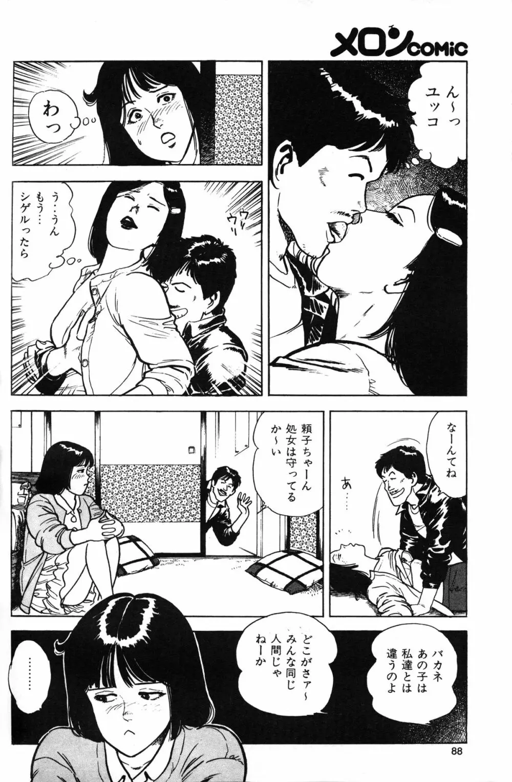 Melon Comic No. 01, メロンコミック 昭和59年6月号 90ページ